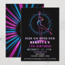 Search for gymnastics birthday invitations Tumbling party