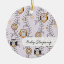 Search for sleeping christmas tree decorations Baby