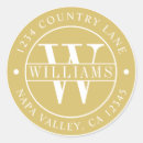 Search for elegant gold monogram stickers Create your own