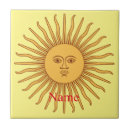 Search for sun face tiles Illustration