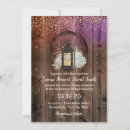 Search for gold confetti wedding invitations Rustic
