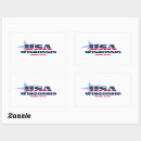 Search for wisconsin stickers Usa