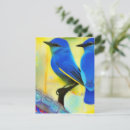 Search for birds vertical note cards Bluebird