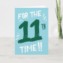 Search for 11th boy birthday cards Grandson