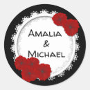 Search for letter wedding stickers Typography