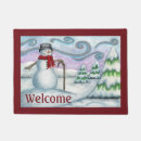 Search for snowman doormats Winter