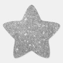 Search for silver stars stickers Glitter