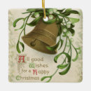 Search for vintage bells christmas tree decorations Peace