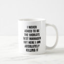 Search for worlds best manager mugs Crushing it