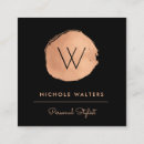 Search for faux rose gold foil business cards Modern