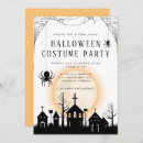 Search for adult halloween invitations Orange and black
