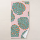 Search for monstera leaf bath towels Nature
