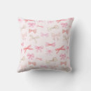 Search for pink bow cushions Feminine
