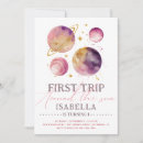 Search for space pic invitations Pink