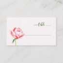 Search for peony place cards Minimalist