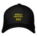 Search for worlds best dad hats Embroidered