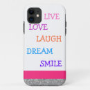 Search for live laugh love iphone cases Dream