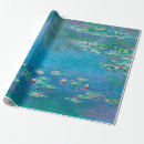 Search for lily wrapping paper Claude monet
