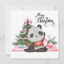 Search for panda christmas cards Funny