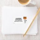 Search for classic cartoon return address labels Snoopy