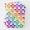 Search for hippie wrapping paper Rainbow
