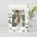 Search for botanical graduation invitations Graduate