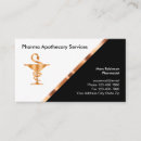 Search for pharmaceutical business cards Apothecary