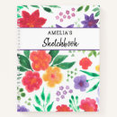Search for purple flower notebooks Sketchbook