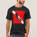 Search for divers flag tshirts Diver down flag