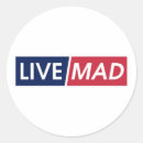 Search for living stickers Typography