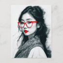 Search for white lips postcards Red