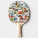 Search for cartoon ping pong paddles Illustration