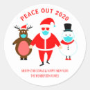 Search for snowman face stickers Santa