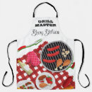 Search for reunion aprons Funny food pattern