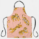 Search for cartoon tiger aprons Pattern