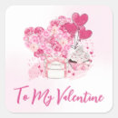 Search for floral valentine stickers Watercolor