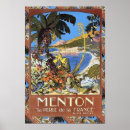Search for menton posters Vintage