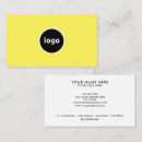 Search for add business cards Simple black and white