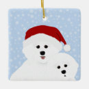 Search for bichon frise christmas tree decorations Animals