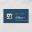 Search for accountant business cards Blue