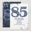 Search for eighty five birthday invitations Glam