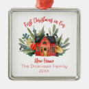 Search for new year christmas tree decorations Watercolor