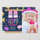 Search for unicorn slumber party invitations For kids