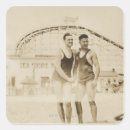 Search for vintage friendship stickers Black and white