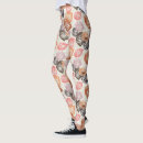 Search for autumn leaves leggings Watercolor