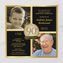 Search for formal 50th birthday invitations Masculine