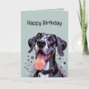 Search for great dane birthday cards Happy