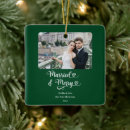 Search for newly married christmas tree decorations Married and merry