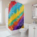 Search for paint splash shower curtains Artistic