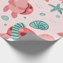 Search for sea creature wrapping paper Ocean animals